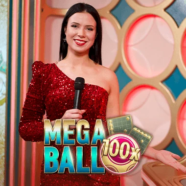Mega Ball slot by Evolution at SpinnyCasino
